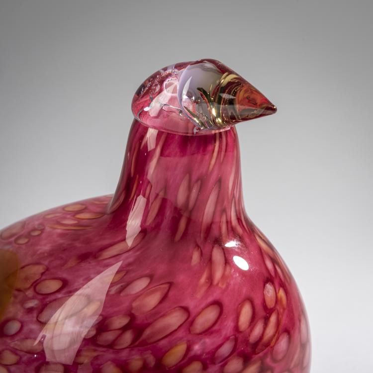 Bild 2 zu Objekt, Pine grosbeak 'Taviokuurna', 2006, Oiva Toikka, Nuutaj&auml;rvi, Notsj&ouml;; Iittala, Kalvola, 161D 1015