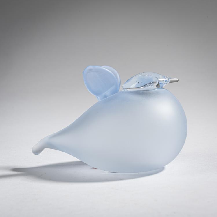Hauptbild zu Objekt, K&uuml;ken 'Baby Blue', 2005, Oiva Toikka, Nuutaj&auml;rvi, Notsj&ouml;; Iittala, Kalvola, 161D 1004