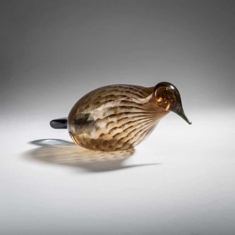 Bild 1 zu Objekt, Wendehals 'K&auml;enpiika', 2007, Oiva Toikka, Nuutaj&auml;rvi, Notsj&ouml;; Iittala, Kalvola, 161D 1022