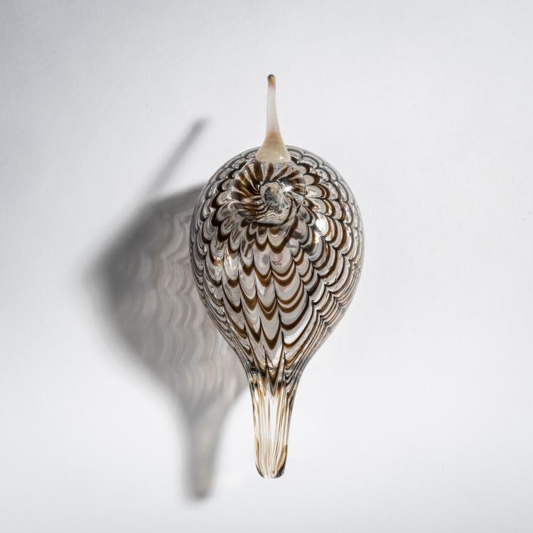 Bild 3 zu Objekt, Waldschnepfe 'Lehtokurppa', 2007, Oiva Toikka, Nuutaj&auml;rvi, Notsj&ouml;; Iittala, Kalvola, 161D 1023