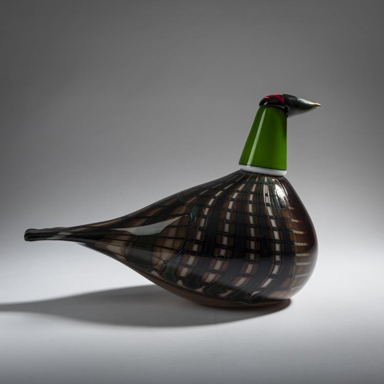 Hauptbild zu Objekt, Festive pheasant  , 2007, Oiva Toikka, Nuutaj&auml;rvi, Notsj&ouml;; Iittala, Kalvola, 161D 1024