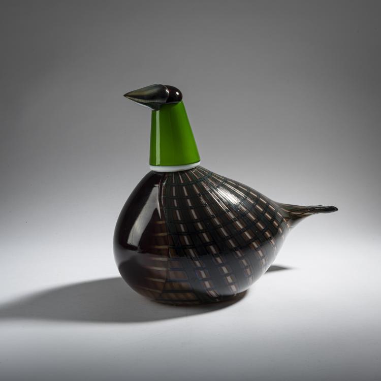 Bild 1 zu Objekt, Festive pheasant  , 2007, Oiva Toikka, Nuutaj&auml;rvi, Notsj&ouml;; Iittala, Kalvola, 161D 1024