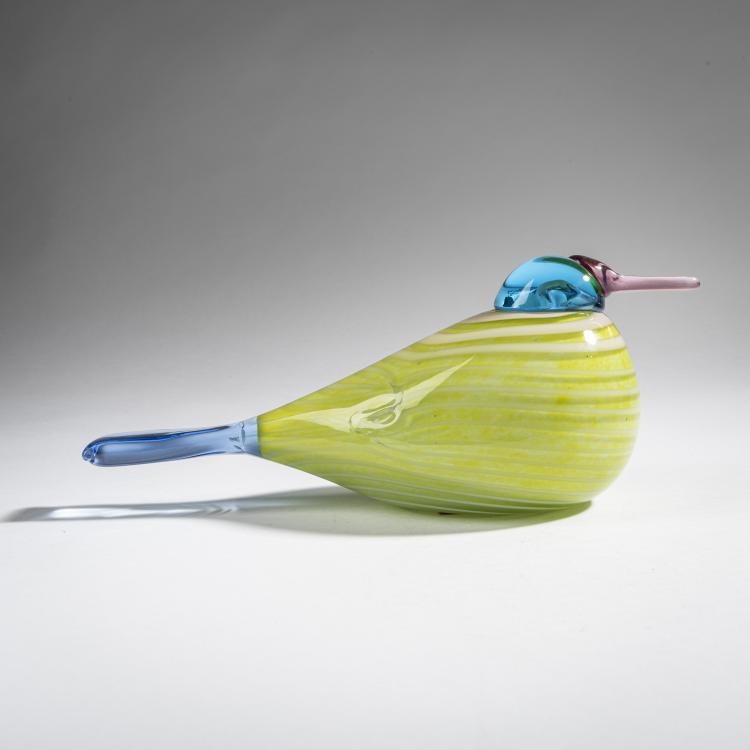 Hauptbild zu Objekt, Regenbogenvogel 'Sateenkaarilintu', 2007, Oiva Toikka, Nuutaj&auml;rvi, Notsj&ouml;; Iittala, Kalvola, 161D 1025