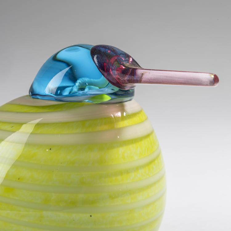 Bild 2 zu Objekt, Regenbogenvogel 'Sateenkaarilintu', 2007, Oiva Toikka, Nuutaj&auml;rvi, Notsj&ouml;; Iittala, Kalvola, 161D 1025