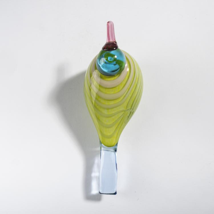 Bild 3 zu Objekt, Regenbogenvogel 'Sateenkaarilintu', 2007, Oiva Toikka, Nuutaj&auml;rvi, Notsj&ouml;; Iittala, Kalvola, 161D 1025