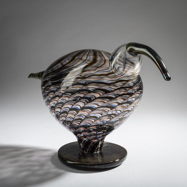 Bild 1 zu Objekt, Willow Curlew 'Luikuri, 2008, Oiva Toikka, Nuutaj&auml;rvi, Notsj&ouml;; Iittala, Kalvola, 161D 1030
