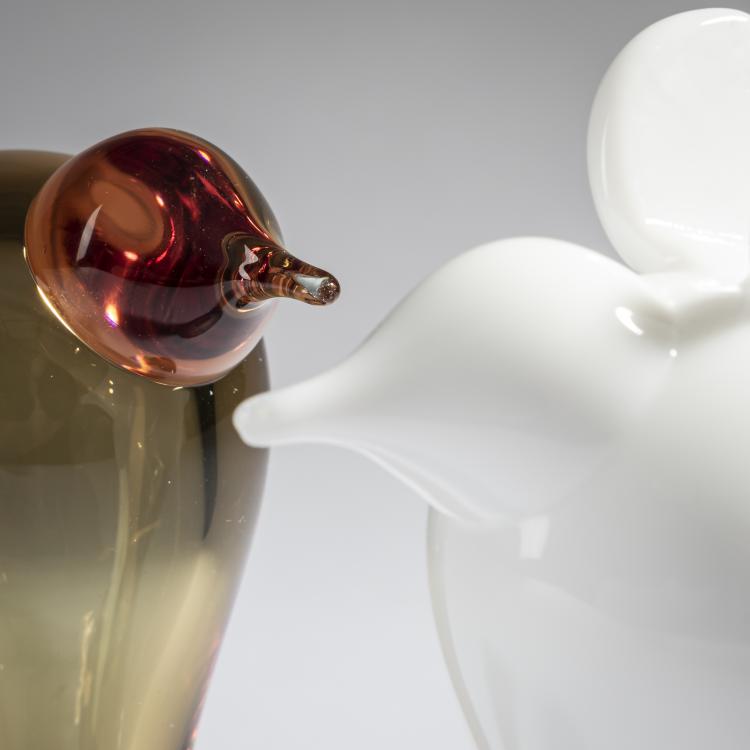 Bild 3 zu Objekt, 'Ursula' & 'Valdemar', 2008, Oiva Toikka, Nuutaj&auml;rvi, Notsj&ouml;; Iittala, Kalvola, 161D 1031