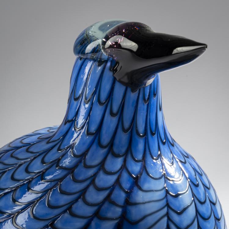 Bild 2 zu Objekt, Lappentaucher 'Kriikku', 2008, Oiva Toikka, Nuutaj&auml;rvi, Notsj&ouml;; Iittala, Kalvola, 161D 1032