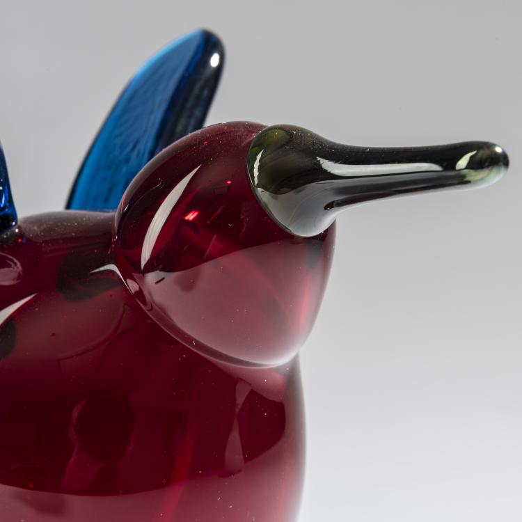 Bild 2 zu Objekt, Jubil&auml;umsvogel 'Sieppari', 2008, Oiva Toikka, Nuutaj&auml;rvi, Notsj&ouml;; Iittala, Kalvola, 161D 1035