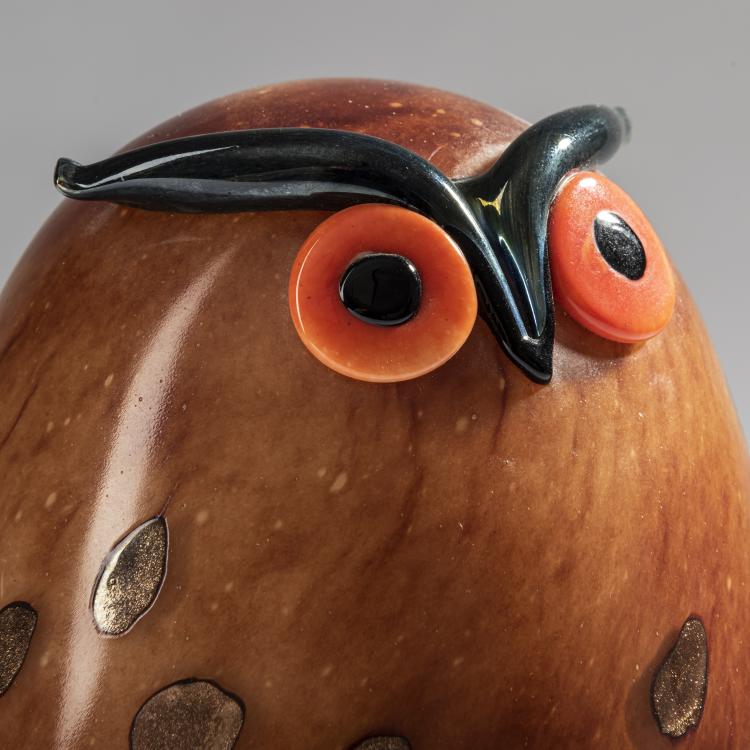 Bild 3 zu Objekt, Uhu 'Uuhu', 2009, Oiva Toikka, Nuutaj&auml;rvi, Notsj&ouml;; Iittala, Kalvola, 161D 1045