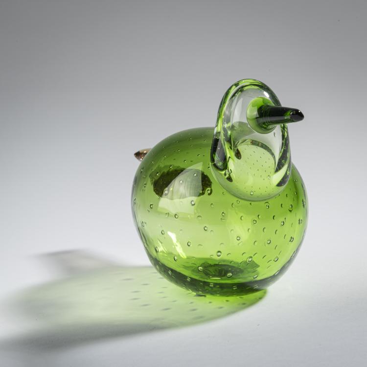 Bild 1 zu Objekt, Summer finch 'Kesuri', 2009, Oiva Toikka, Nuutaj&auml;rvi, Notsj&ouml;; Iittala, Kalvola, 161D 1046