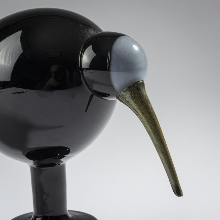 Bild 2 zu Objekt, Black ibis 'Musta Ibis', 2011, Oiva Toikka, Nuutaj&auml;rvi, Notsj&ouml;; Iittala, Kalvola, 161D 1072