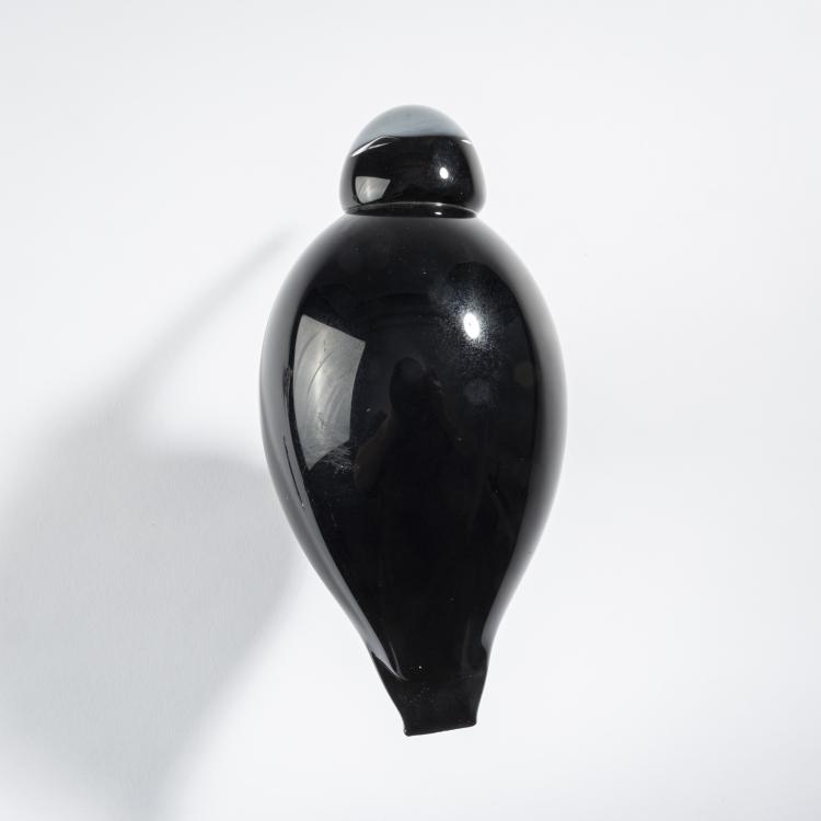 Bild 3 zu Objekt, Black ibis 'Musta Ibis', 2011, Oiva Toikka, Nuutaj&auml;rvi, Notsj&ouml;; Iittala, Kalvola, 161D 1072