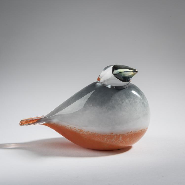 Hauptbild zu Objekt, Siberian Jay 'Siperian Kuukkeli',  2011, Oiva Toikka, Nuutaj&auml;rvi, Notsj&ouml;: Iittala, Kalvola, 161D 1074