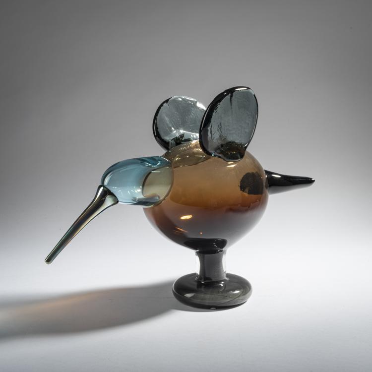 Bild 3 zu Objekt, Jubil&auml;umsvogel 'Juhlavuodenlintu 40', 2012, Oiva Toikka, Nuutaj&auml;rvi, Notsj&ouml;; Iittala, Kalvola, 161D 1082