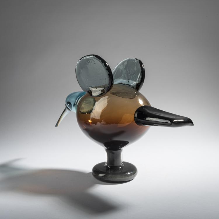 Bild 4 zu Objekt, Jubil&auml;umsvogel 'Juhlavuodenlintu 40', 2012, Oiva Toikka, Nuutaj&auml;rvi, Notsj&ouml;; Iittala, Kalvola, 161D 1082