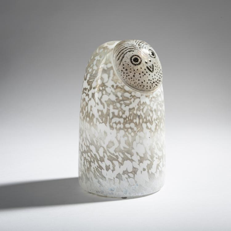 Bild 1 zu Objekt, 'Ugla'owl, 2012, Oiva Toikka, Nuutaj&auml;rvi, Notsj&ouml;; Iittala, Kalvola, 161D 1083