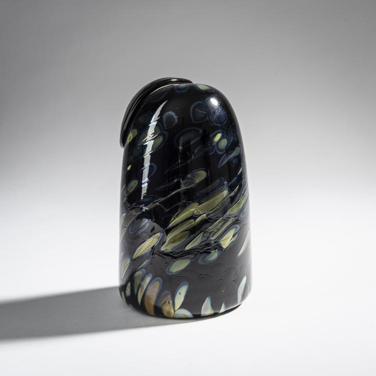 Bild 2 zu Objekt, Black sooty owl 'Nokip&ouml;ll&ouml; musta', 2013, Oiva Toikka, Nuutaj&auml;rvi, Notsj&ouml;; Iittala, Kalvola, 161D 1088