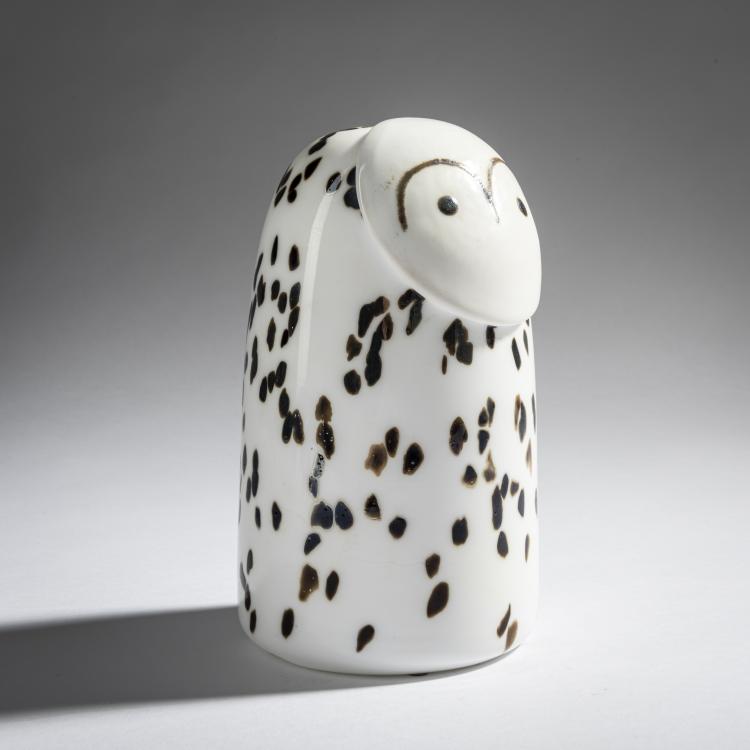 Hauptbild zu Objekt, Snowy Owl 'Lumip&ouml;ll&ouml;', 2013, Oiva Toikka, Nuutaj&auml;rvi, Notsj&ouml;; Iittala, Kalvola, 161D 1089