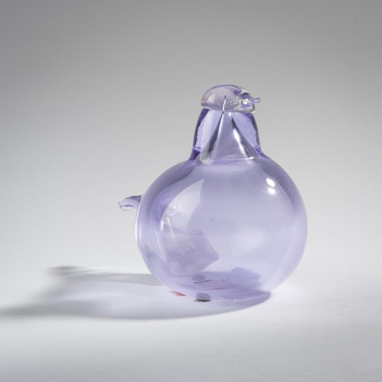 Bild 1 zu Objekt, Tern 'Tirri lila', 2013, Oiva Toikka, Nuutaj&auml;rvi, Notsj&ouml;; Iittalam Kalvola, 161D 1090