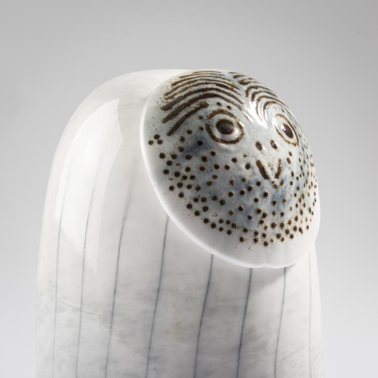 Bild 1 zu Objekt, Boreal owl 'Rospuuttop&ouml;ll&ouml;', 2014, Oiva Toikka, Iittala, Kalvola, 161D 1098