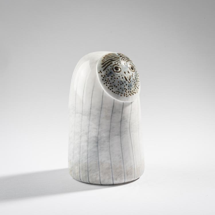 Bild 2 zu Objekt, Boreal owl 'Rospuuttop&ouml;ll&ouml;', 2014, Oiva Toikka, Iittala, Kalvola, 161D 1098