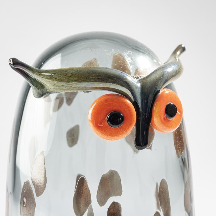 Bild 2 zu Objekt, Longeared Owl 'Sarvip&ouml;ll&ouml;', 2015, Oiva Toikka, Iittala, Kalvola, 161D 1104