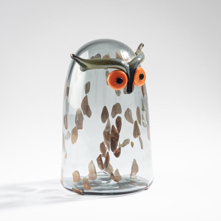 Bild 3 zu Objekt, Longeared Owl 'Sarvip&ouml;ll&ouml;', 2015, Oiva Toikka, Iittala, Kalvola, 161D 1104