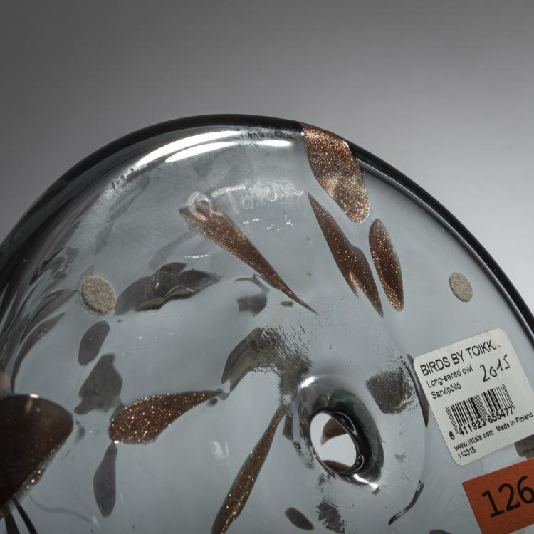 Bild 4 zu Objekt, Longeared Owl 'Sarvip&ouml;ll&ouml;', 2015, Oiva Toikka, Iittala, Kalvola, 161D 1104