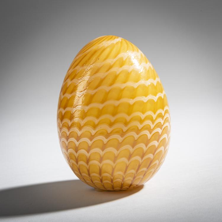 Hauptbild zu Objekt, Hakki egg 'Hakki Muna', 1996, Oiva Toikka, Nuutaj&auml;rvi, Notsj&ouml;; Iittala, Kalvola, 161D 919