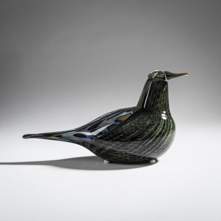Hauptbild zu Objekt, Jahresvogel Singdrossel 'Laulurastas', 1997, Oiva Toikka, Nuutaj&auml;rvi, Notsj&ouml;; Iittala, Kalvola, 161D 930
