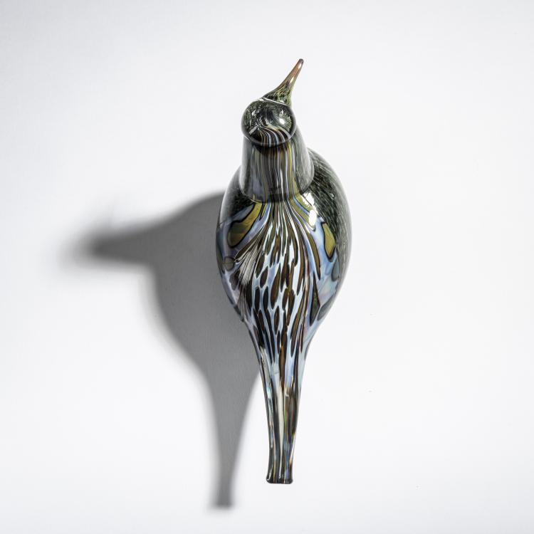 Bild 3 zu Objekt, Jahresvogel Singdrossel 'Laulurastas', 1997, Oiva Toikka, Nuutaj&auml;rvi, Notsj&ouml;; Iittala, Kalvola, 161D 930