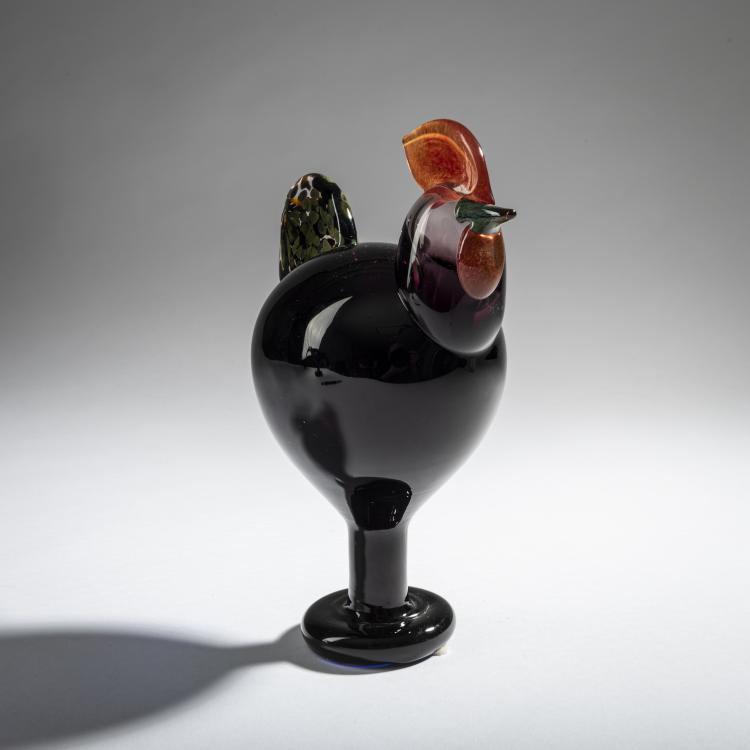 Bild 1 zu Objekt, Annual bird cock 'Kukko', 1998, Oiva Toikka, Nuutaj&auml;rvi, Notsj&ouml;; Iittala, Kalvola, 161D 940
