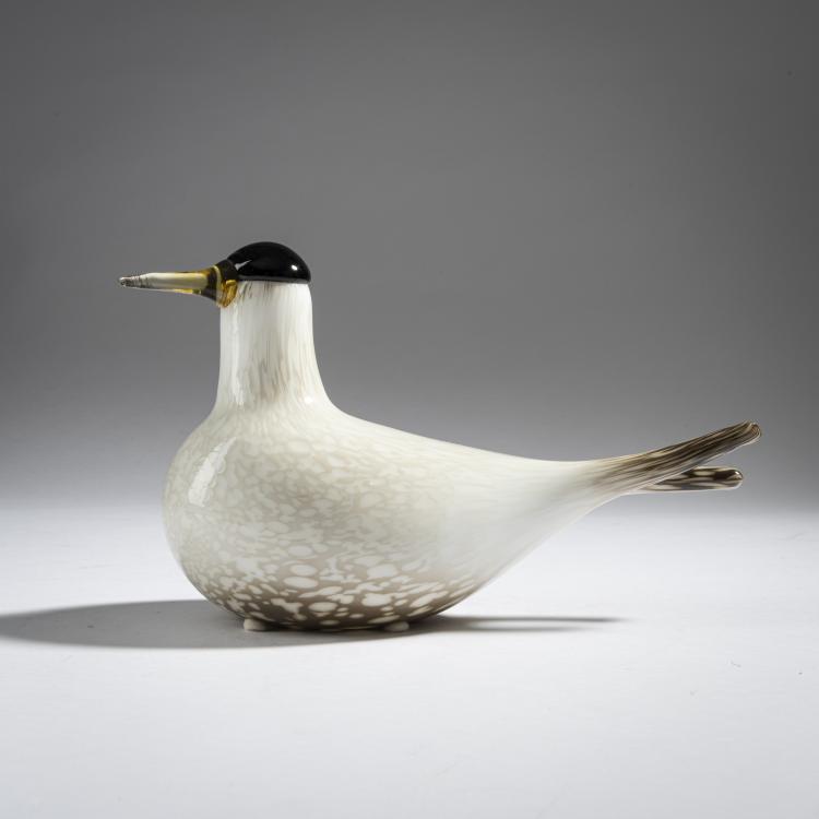 Hauptbild zu Objekt, Arctic tern 'Lapintiira', 2000, Oiva Toikka, Nuutaj&auml;rvi, Notsj&ouml;; Iittala, Kalvola, 161D 956