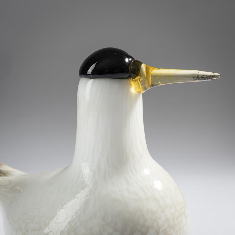 Bild 1 zu Objekt, Arctic tern 'Lapintiira', 2000, Oiva Toikka, Nuutaj&auml;rvi, Notsj&ouml;; Iittala, Kalvola, 161D 956