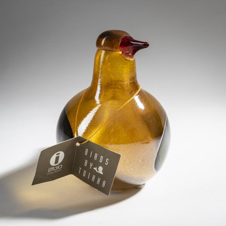 Bild 3 zu Objekt, Jahresvogel Goldtaube 'Kultakyyhky', 2001, Oiva Toikka, Nuutaj&auml;rvi, Notsj&ouml;; Iittala, Kalvola, 161D 967