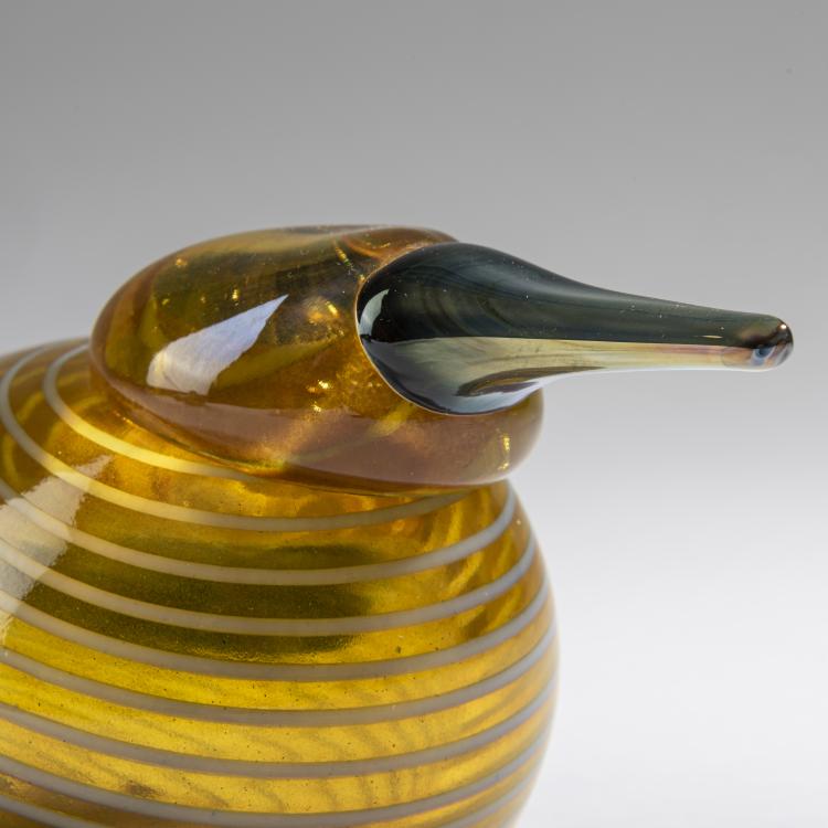 Bild 2 zu Objekt, Blue mountain duck 'Sinisotka Vuosilintu', 2004, Oiva Toikka, Nuutaj&auml;rvi, Notsj&ouml;; Iittala, Kalvola, 161D 994