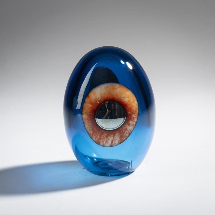 Hauptbild zu Objekt, Turkey fowl egg 'Turkinkanan Muna', 2005, Oiva Toikka, Nuutj&auml;rvi, Notsj&ouml;; Iittala, Kalvola, 161D 1006