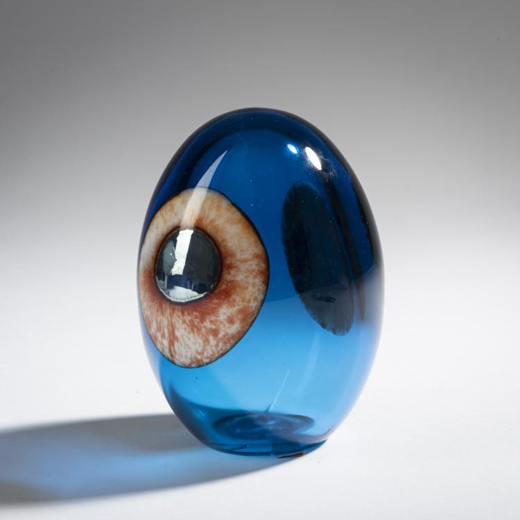 Bild 2 zu Objekt, Turkey fowl egg 'Turkinkanan Muna', 2005, Oiva Toikka, Nuutj&auml;rvi, Notsj&ouml;; Iittala, Kalvola, 161D 1006