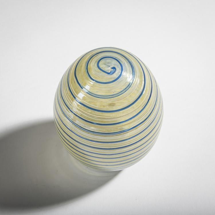 Bild 1 zu Objekt, Annual egg of cloud tern 'Palvitiira Muna', 2007, Oiva Toikka, Nuutaj&auml;rvi, Notsj&ouml;; Iittala, Kalvola, 161D 1027