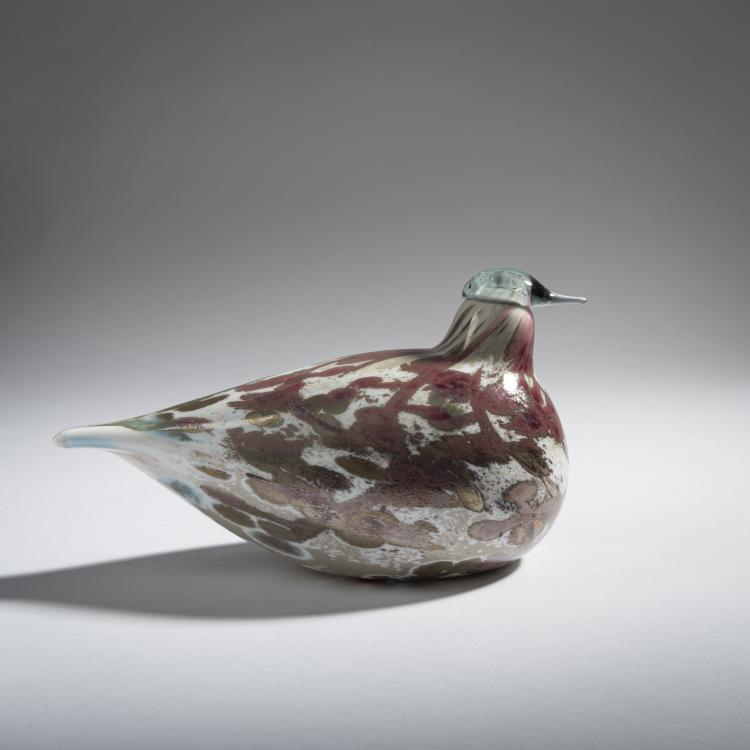 Hauptbild zu Objekt, Annual bird Cucunor 'Viiri&auml;inen', 2008, Oiva Toikka, Nuutaj&auml;rvi, Notsj&ouml;; Iittala, Kalvola, 161D 1036