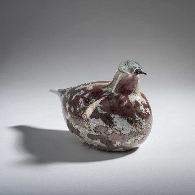 Bild 1 zu Objekt, Annual bird Cucunor 'Viiri&auml;inen', 2008, Oiva Toikka, Nuutaj&auml;rvi, Notsj&ouml;; Iittala, Kalvola, 161D 1036