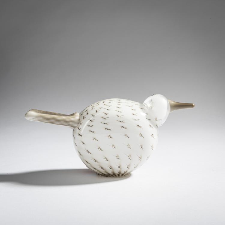 Hauptbild zu Objekt, Annual bird 'Rakkel', 2009, Oiva Toikka, Nuutaj&auml;rvi, Notsj&ouml;; Iittala, Kalvola, 161D 1048