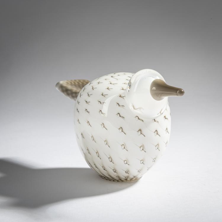 Bild 1 zu Objekt, Annual bird 'Rakkel', 2009, Oiva Toikka, Nuutaj&auml;rvi, Notsj&ouml;; Iittala, Kalvola, 161D 1048