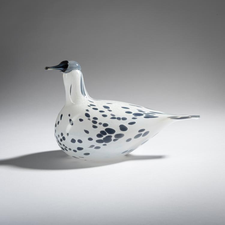 Hauptbild zu Objekt, Annual bird Mistle thrush 'Kulorastas', 2013, Oiva Toikka, Nuutaj&auml;rvi, Notsj&ouml;; Iittala, Kalvola, 161D 1091