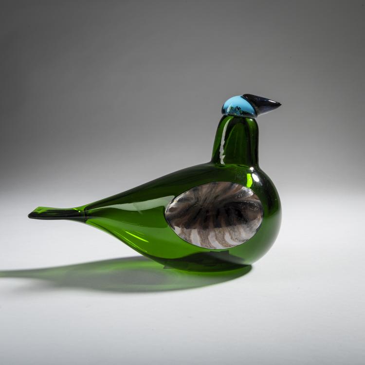 Hauptbild zu Objekt, Annual bird 'Lakla', 2015, Oiva Toikka, Nuutaj&auml;rvi, Notsj&ouml;; Iittala, Kalvola, 161D 1110