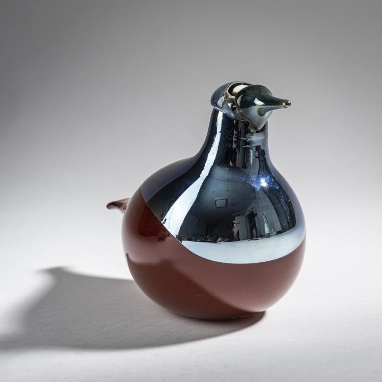 Bild 1 zu Objekt, Annual bird harvest puffpall, 2016, Oiva Toikka, Nuutaj&auml;rvi, Notsj&ouml;; Iittala, Kalvola, 161D 1112