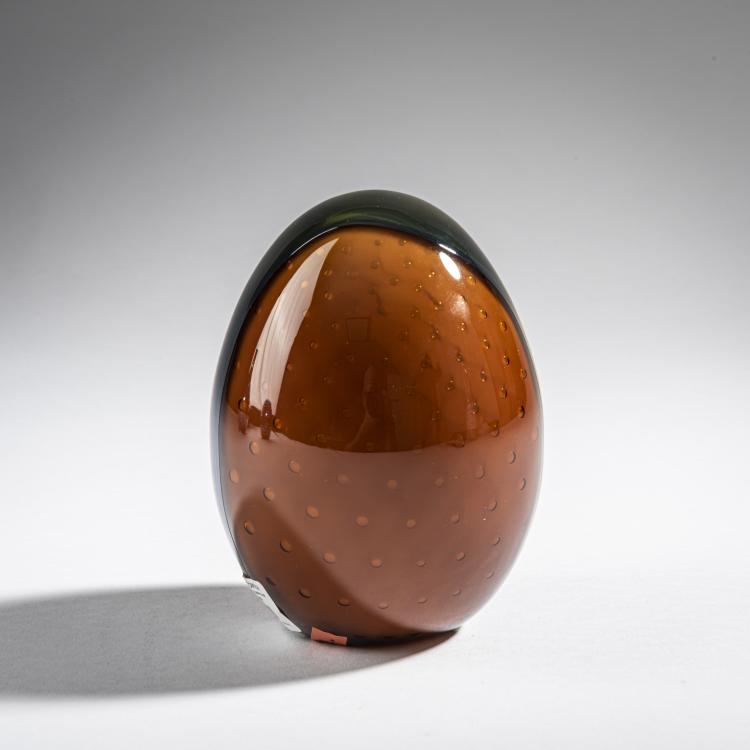 Bild 1 zu Objekt, Annual egg Harvest puffball's egg, 2016, Oiva Toikka, Nuutaj&auml;rvi, Notsj&ouml;; Iittala, Kalvola, 161D 1113