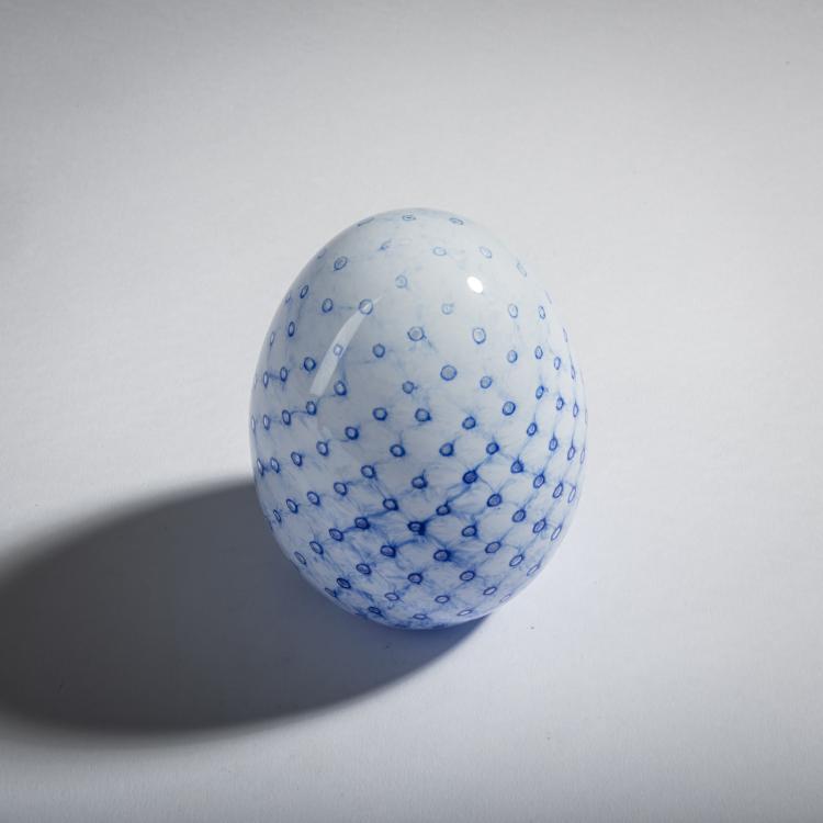 Bild 1 zu Objekt, 'Kiuru' egg 2017, Oiva Toikka, Nuutaj&auml;rvi, Notsj&ouml;; Iittala, Kalvola, 161D 1115