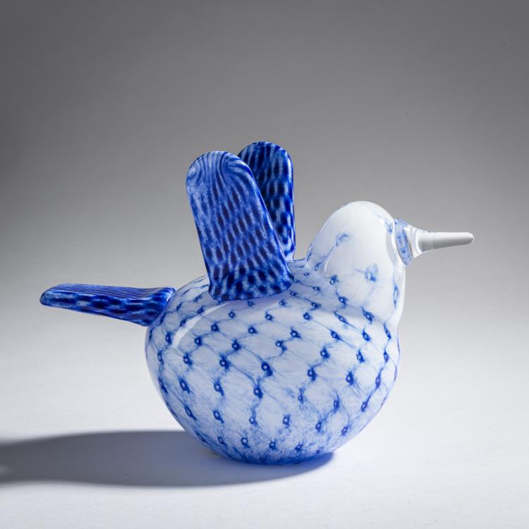 Hauptbild zu Objekt, Jahresvogel 'Kiuru', 2017, Oiva Toikka, Nuutaj&auml;rvi, Notsj&ouml;; Iittala, Kalvola, 161D 1116